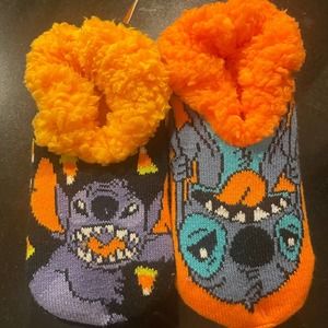 stitch halloween slipper set for 2 kids or couples disney